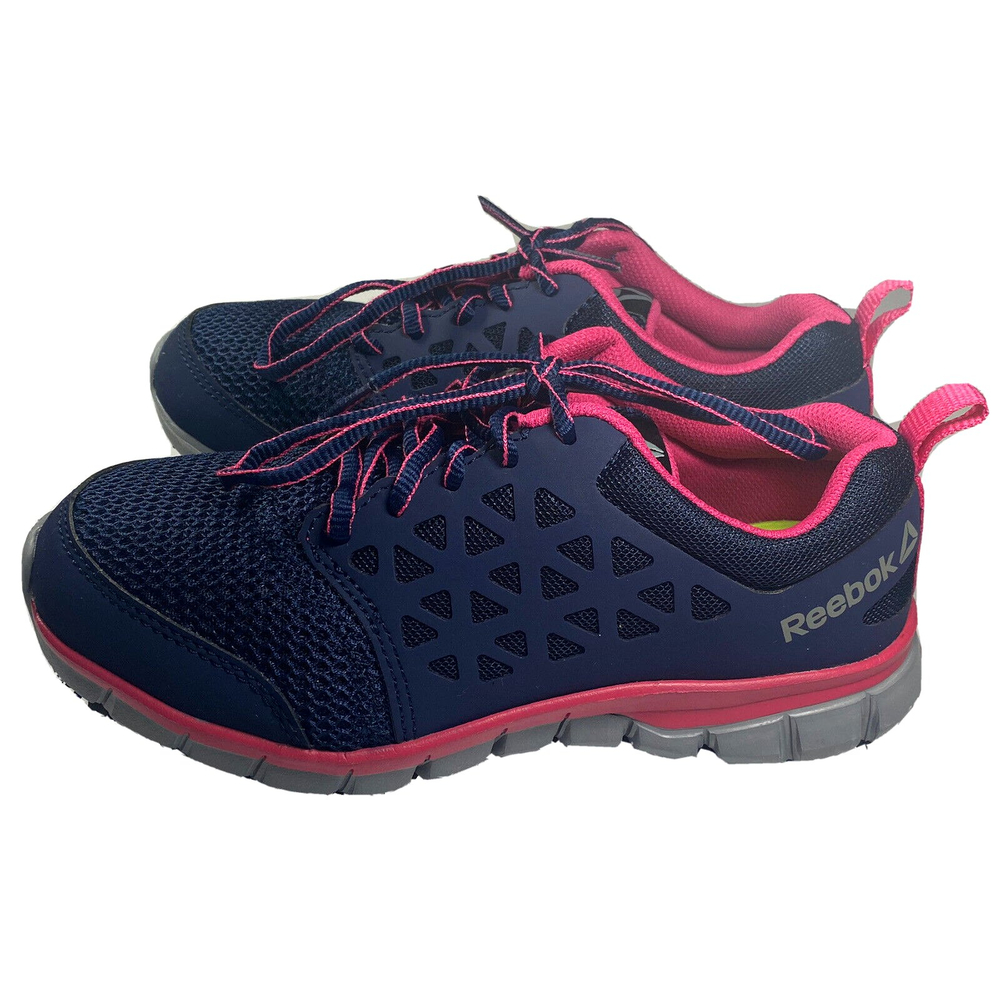 Women's Reebok Sublite Memory Cushion Soft Toe Work Slip Resistant Shoes-Size 7M